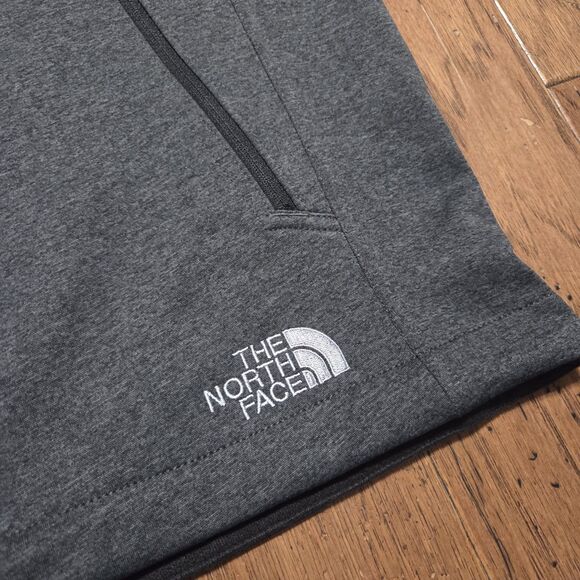 THE NORTH FACE RIDGEWALL Mens Large Gray Windwall Full Zip Pocket Softshell Vest - Picture 3 of 9